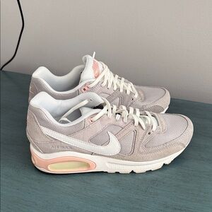 Nike Air Max Women's Light Pink and White Sneakers